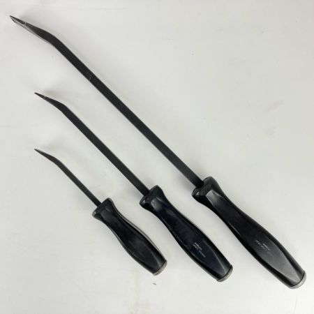 ЗЗ Snap-on スナップオン 貫通プライバー 3本組 本体のみ SPBS18/SPBS12/SPBS8 ブラック