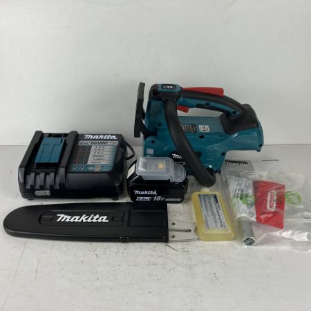 ЗЗ MAKITA マキタ 18v 250mm 充電式チェンソー バッテリーx1 充電器付 MUC254D ブルー