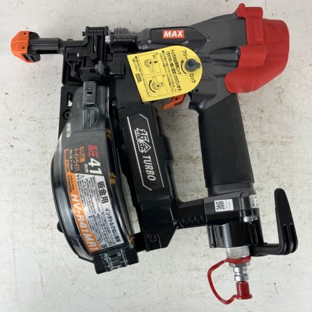 ЗЗ MAX マックス 41mm 高圧 ターボドライバ ねじ打機 ケース付 HV-R41MR1 ブラック