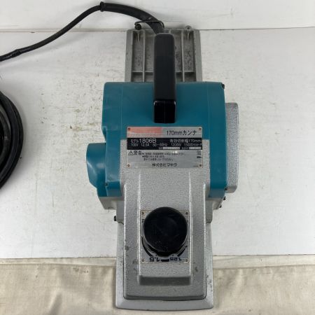 ЗЗ MAKITA マキタ 100v 170mm 電動カンナ 1806B ブルー