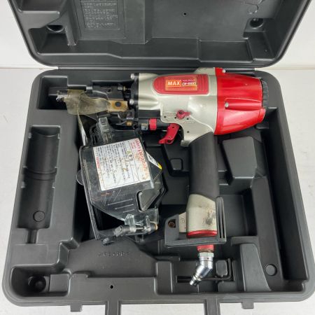 ЗЗ MAX マックス 65mm 常圧 釘打ち機 ケース付 CN-565S レッド