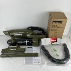 ЗЗ MAKITA マキタ 40v 充電式クリーナ サイクロンアタッチメント付 ※バッテリー、充電器無し CL001G オリーブ Bランク