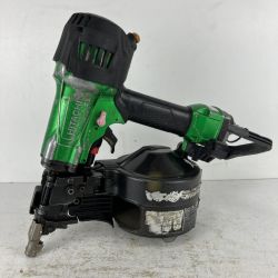 ЗЗ HITACHI 日立 65mm 高圧ロール釘打機 NV65HR グリーン Cランク