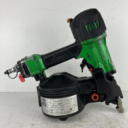 ЗЗ HITACHI 日立 65mm 高圧ロール釘打機 NV65HR グリーン