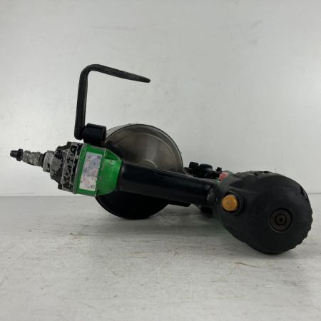 ЗЗ HITACHI 日立 65mm 高圧ロール釘打機 NV65HR グリーン