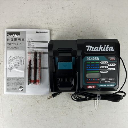 ЗЗ MAKITA マキタ 40v 充電式ジグソー バッテリーx2 充電器 ケース付 JV002G ブルー