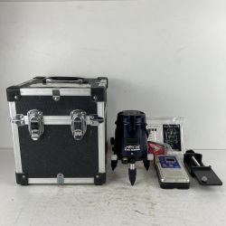 ЗЗ KDS 赤レーザー レーザー墨出し器 受光器 ケース付 ATL-25 ネイビー Cランク