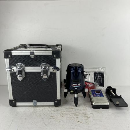 ЗЗ KDS 赤レーザー レーザー墨出し器 受光器 ケース付 ATL-25 ネイビー