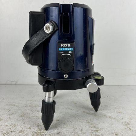 ЗЗ KDS 赤レーザー レーザー墨出し器 受光器 ケース付 ATL-25 ネイビー