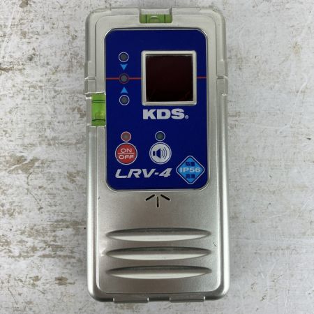 ЗЗ KDS 赤レーザー レーザー墨出し器 受光器 ケース付 ATL-25 ネイビー