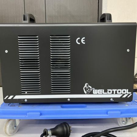 ЗЗ WELDTOOL 200v 5.2kVA 直流/交流TIG 被覆アーク 溶接機 溶接棒付 WT-TIG200 ブルー