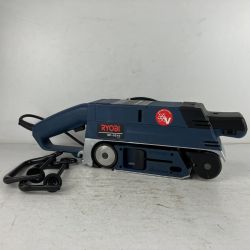 ЗЗ RYOBI リョービ 100v 76×533mm ベルトサンダー クランプ付 BE-3210 ブルー Bランク