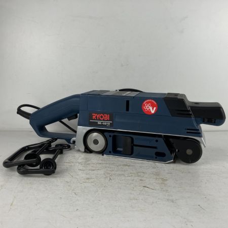 ЗЗ RYOBI リョービ 100v 76×533mm ベルトサンダー クランプ付 BE-3210 ブルー