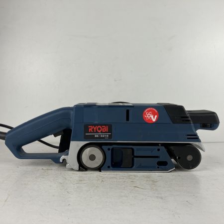 ЗЗ RYOBI リョービ 100v 76×533mm ベルトサンダー クランプ付 BE-3210 ブルー