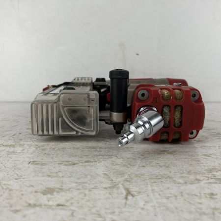 ЗЗ MAX マックス 50mm 高圧 スーパーネイラ ピンネイラ ケース付 HA-50P1/P50F3 レッド