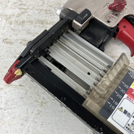 ЗЗ MAX マックス 50mm 高圧 スーパーネイラ ピンネイラ ケース付 HA-50P1/P50F3 レッド