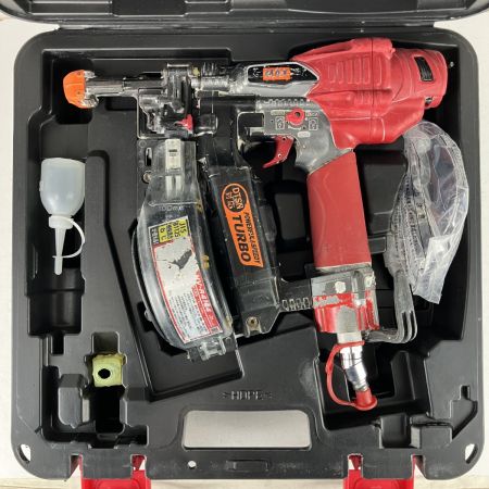 ЗЗ MAX マックス 41mm 高圧 ターボドライバ ねじ打機 ケース付 HV-R41G4 レッド