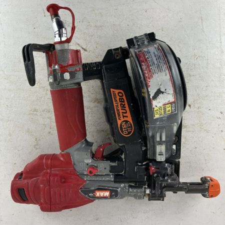 ЗЗ MAX マックス 41mm 高圧 ターボドライバ ねじ打機 ケース付 HV-R41G4 レッド