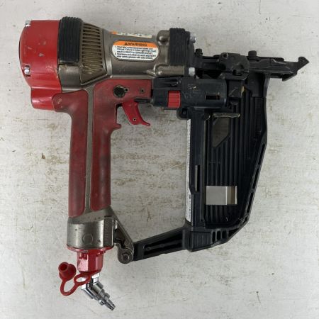 ЗЗ MAX マックス 57mm 高圧 スーパーネイラ フロアタッカ ケース付 HA-57/957T レッド