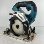 ЗЗ MAKITA マキタ 18v 125mm 充電式丸のこ ※バッテリー、充電器無し HS474D ブルー Bランク