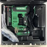 ЗЗ HiKOKI ハイコーキ 36v 35mm コードレスピン釘打機 バッテリーx1 充電器 ケース付 NP3635DA グリーン Aランク