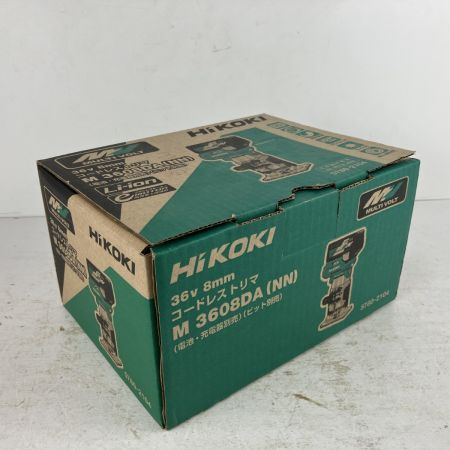 ЗЗ HiKOKI ハイコーキ 36v 8mm コードレストリマ ※バッテリー、充電器無し M3608DA(NN) グリーン