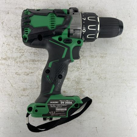 ЗЗ HiKOKI ハイコーキ 36v 13mm コードレス振動ドライバドリル ※バッテリー、充電器無し DV36DA グリーン
