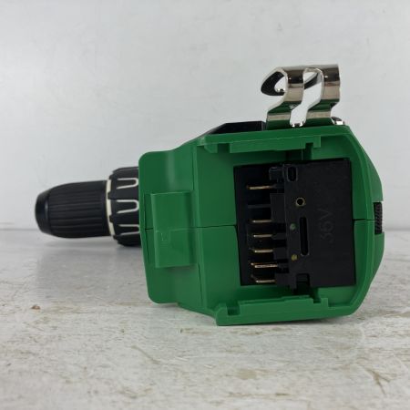 ЗЗ HiKOKI ハイコーキ 36v 13mm コードレス振動ドライバドリル ※バッテリー、充電器無し DV36DA グリーン