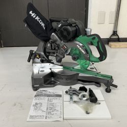 ЗЗ HiKOKI ハイコーキ 36v 165mm コードレススライド丸のこ ※バッテリー、充電器無し C3606DRB グリーン Sランク