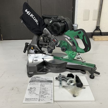 ЗЗ HiKOKI ハイコーキ 36v 165mm コードレススライド丸のこ ※バッテリー、充電器無し C3606DRB グリーン