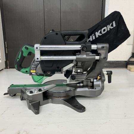 ЗЗ HiKOKI ハイコーキ 36v 165mm コードレススライド丸のこ ※バッテリー、充電器無し C3606DRB グリーン