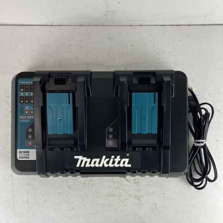 ЗЗ MAKITA マキタ 100v 7.2-18v ２口急速充電器 DC18RD ブラック