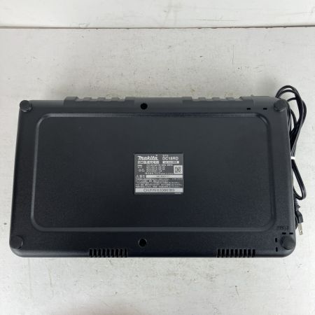 ЗЗ MAKITA マキタ 100v 7.2-18v ２口急速充電器 DC18RD ブラック