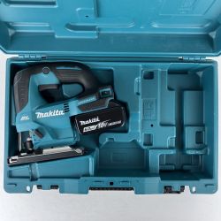 ЗЗ MAKITA マキタ 18v 充電式ジグソー バッテリーx1 ケース付 ※充電器無し JV184D ブルー Bランク