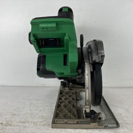 ЗЗ HITACHI 日立 18v 125mm コードレス丸のこ ※バッテリー、充電器無し C18DBL グリーン×ブラック