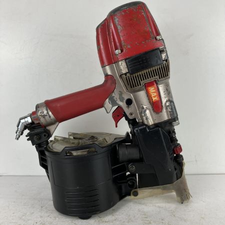 ЗЗ MAX マックス 90mm 高圧 スーパーネイラ エア釘打ち機 HN-90X1 レッド
