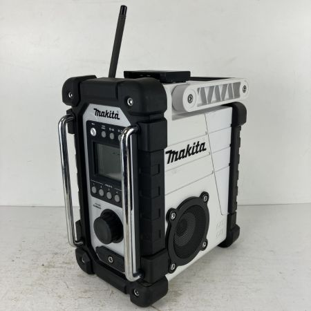 ЗЗ MAKITA マキタ 14.4v/18v 充電式ラジオ ※バッテリー、充電器無し MR107 ホワイト