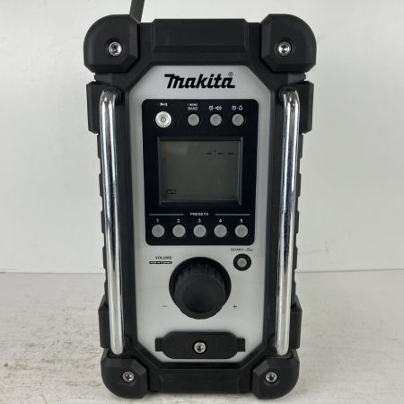 ЗЗ MAKITA マキタ 14.4v/18v 充電式ラジオ ※バッテリー、充電器無し MR107 ホワイト