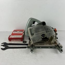 ЗЗ MAKITA マキタ 100v 120mm 小型ミゾキリ 刃 スパナ付 3004A ライトグレー Bランク