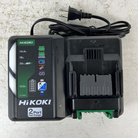 ЗЗ HiKOKI ハイコーキ 36v 165mm コードレス丸のこ バッテリーx2 充電器 ケース付 C3606DB グリーン