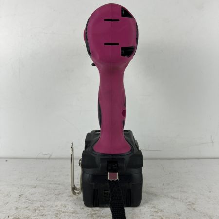 ЗЗ HITACHI 日立 18v 12.7mm コードレスインパクトレンチ バッテリーx1 充電器 ケース付 WR18DBDL ピンク