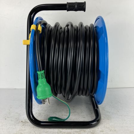 ЗЗ NICHIDO 日動 100v 30m コードリール ドラム NPW-E33 ブルー