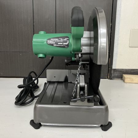 ЗЗ HiKOKI ハイコーキ 100v 355mm 高速切断機 レンチ 取説付 CC14SF グリーン