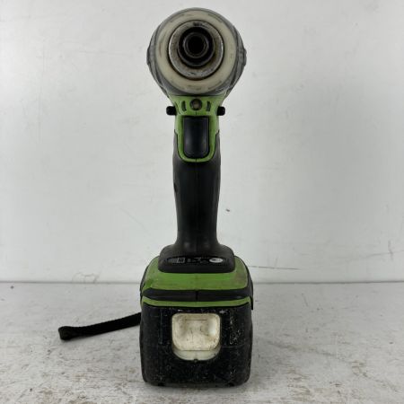 ЗЗ MAKITA マキタ 14.4v 充電式インパクトドライバ バッテリーx1付 ※充電器無し TD136D 黄緑