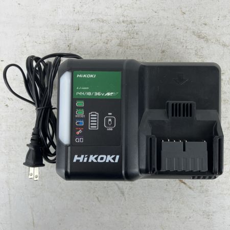 ЗЗ HiKOKI ハイコーキ 36v コードレスインパクトドライバ バッテリーx2 充電器 ケース付 WH36DD ブラック