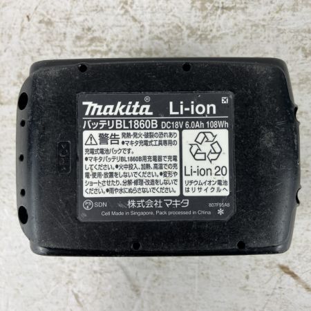 ЗЗ MAKITA マキタ 18v 125mm 充電式ランダムオービットサンダ バッテリーx1付 ※充電器無し BO180D ブルー