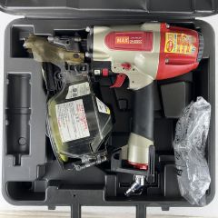ЗЗ MAX マックス 65mm 常圧 コイルネイラ エア釘打機 ケース付 CN-565CG レッド Cランク