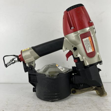 ЗЗ MAX マックス 65mm 常圧 コイルネイラ エア釘打機 ケース付 CN-565CG レッド