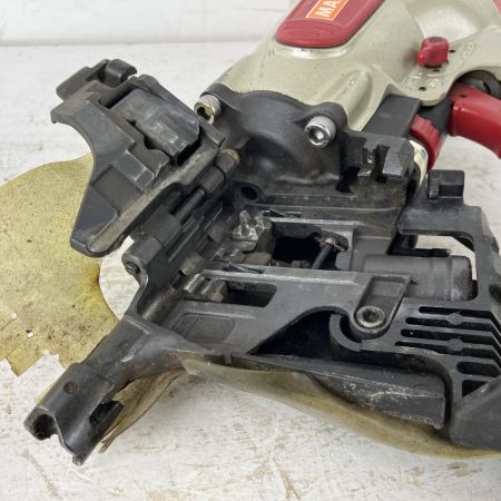 ЗЗ MAX マックス 65mm 常圧 コイルネイラ エア釘打機 ケース付 CN-565CG レッド