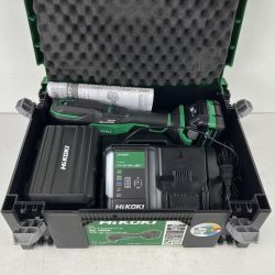 ЗЗ HiKOKI ハイコーキ 18v コードレスマルチツール バッテリーx1 充電器 ケース付 CV18DA グリーン Bランク